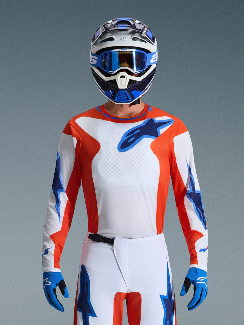 FLUID GRID JERSEY (Orange/Blue) | ALPINESTARS