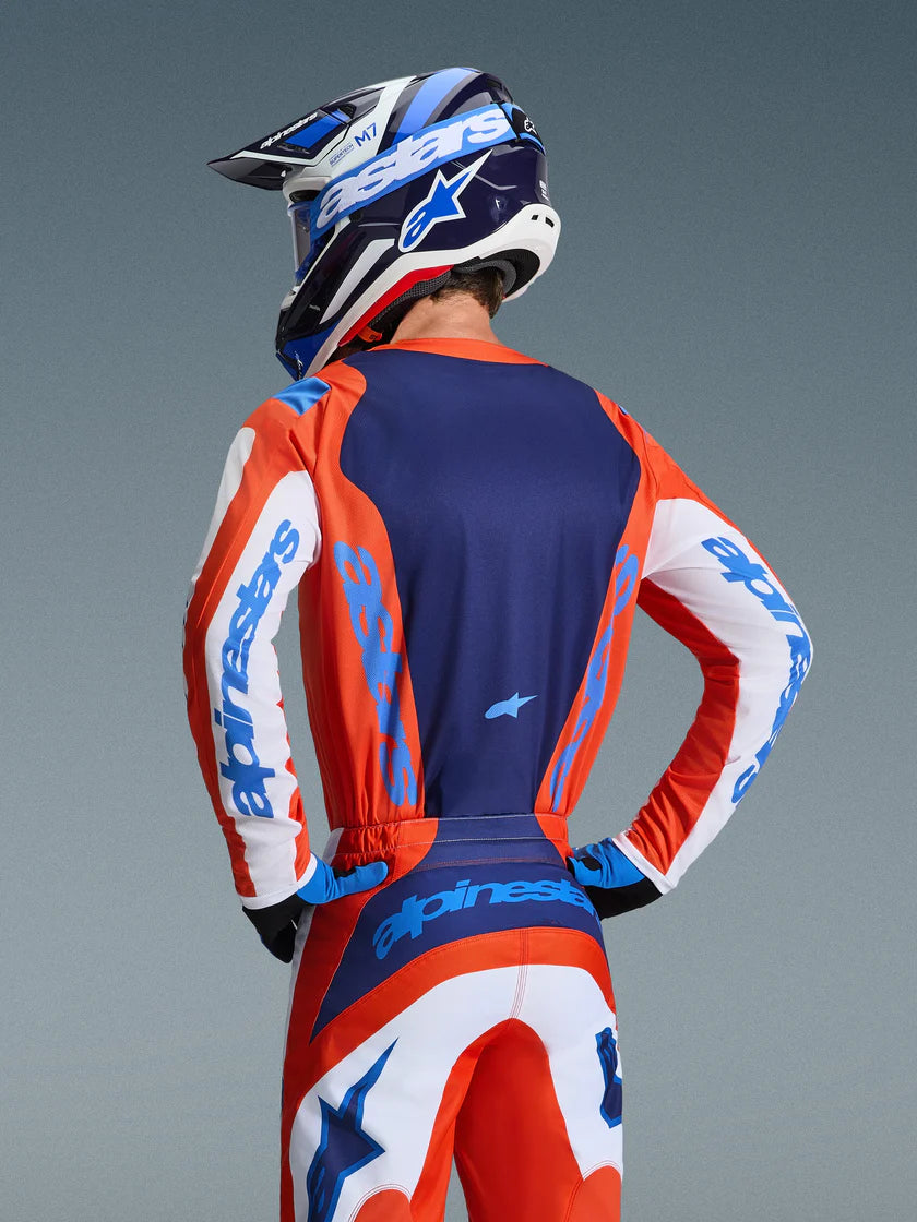 FLUID GRID JERSEY (Orange/Blue) | ALPINESTARS