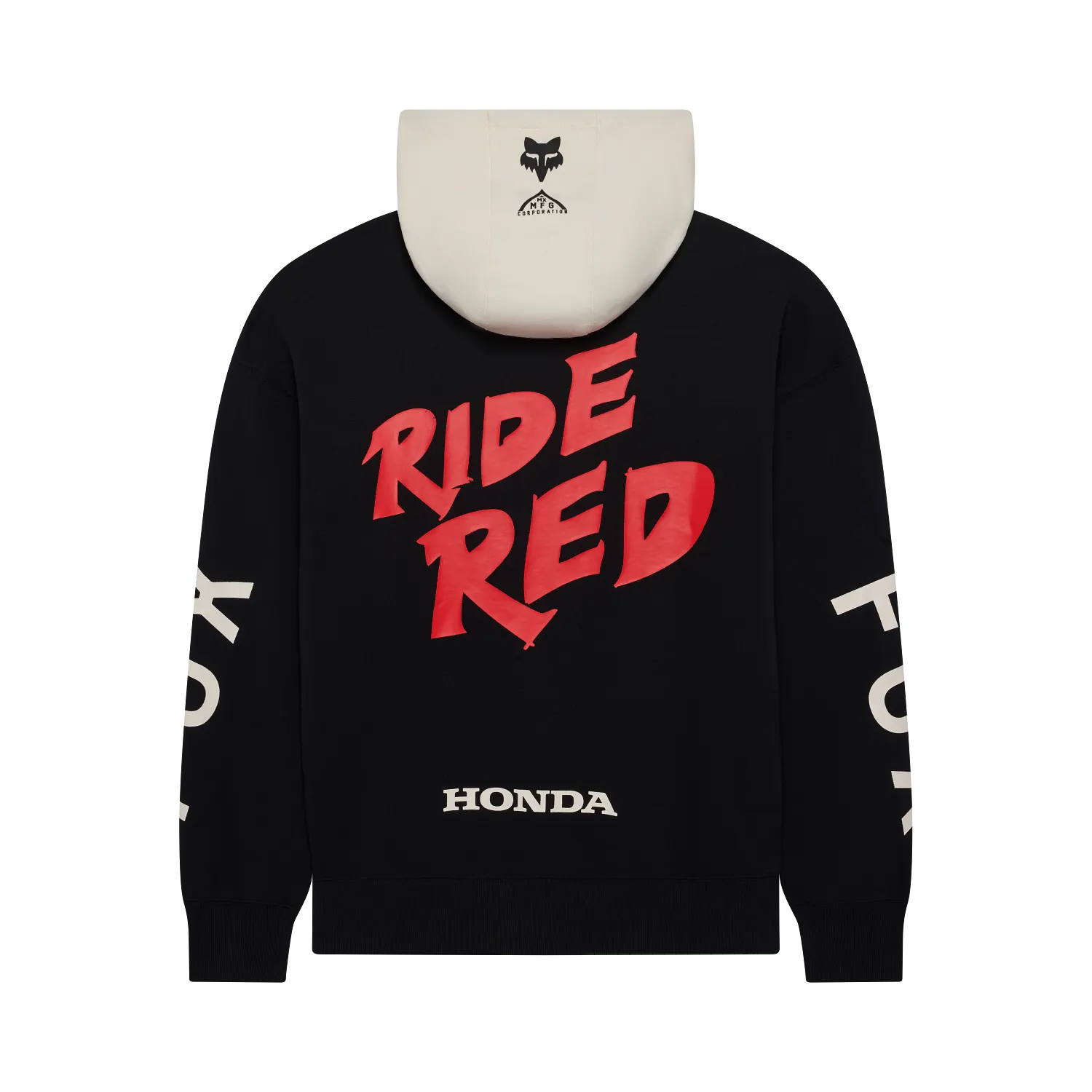 HONDA HEAVYWEIGHT FLEECE PULLOVER (Black) | Fox Racing
