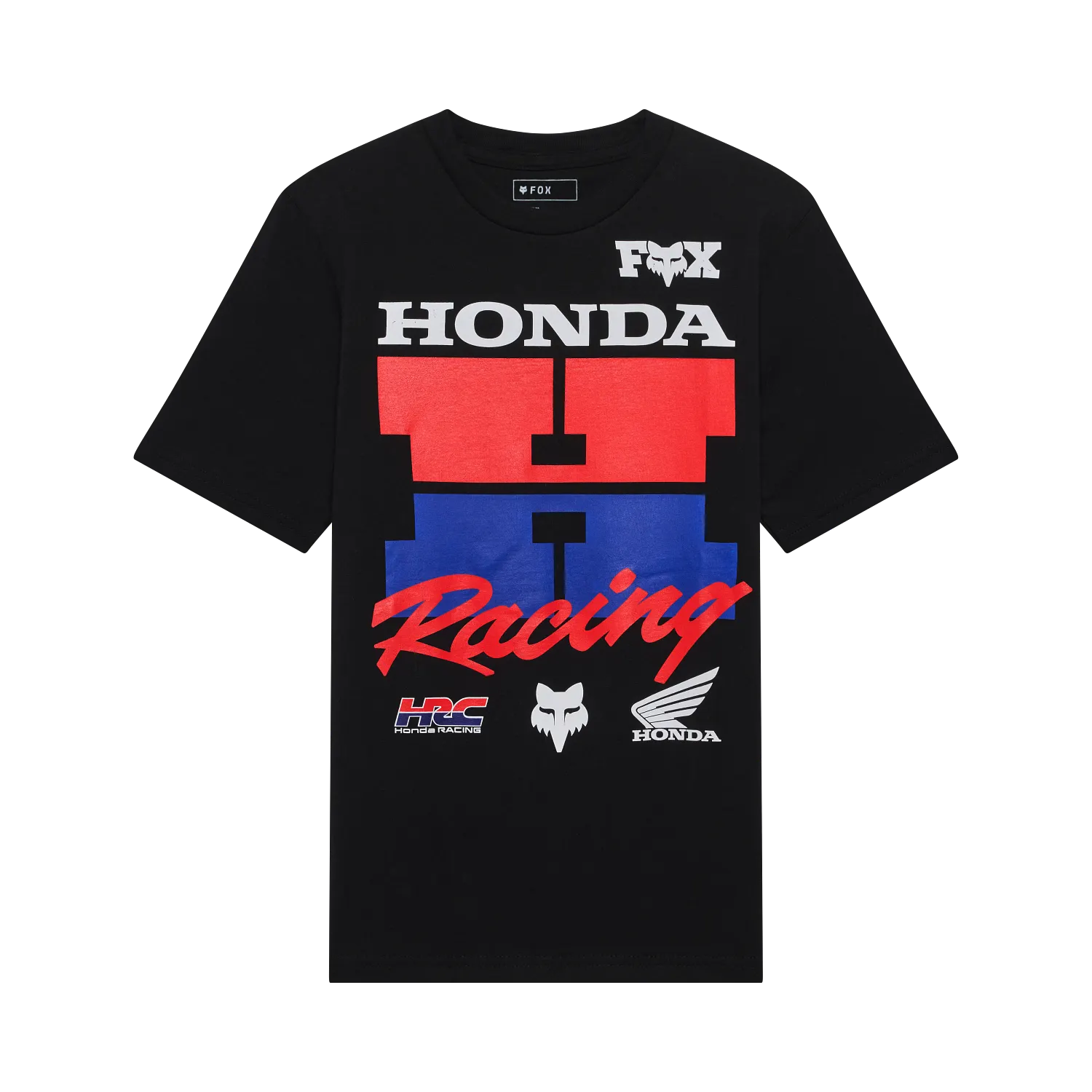 YOUTH HONDA SS TEE (Black) | Fox Racing