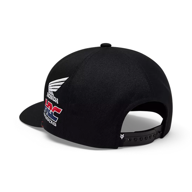 HONDA SNAPBACK HAT (Black) | FOX RACING