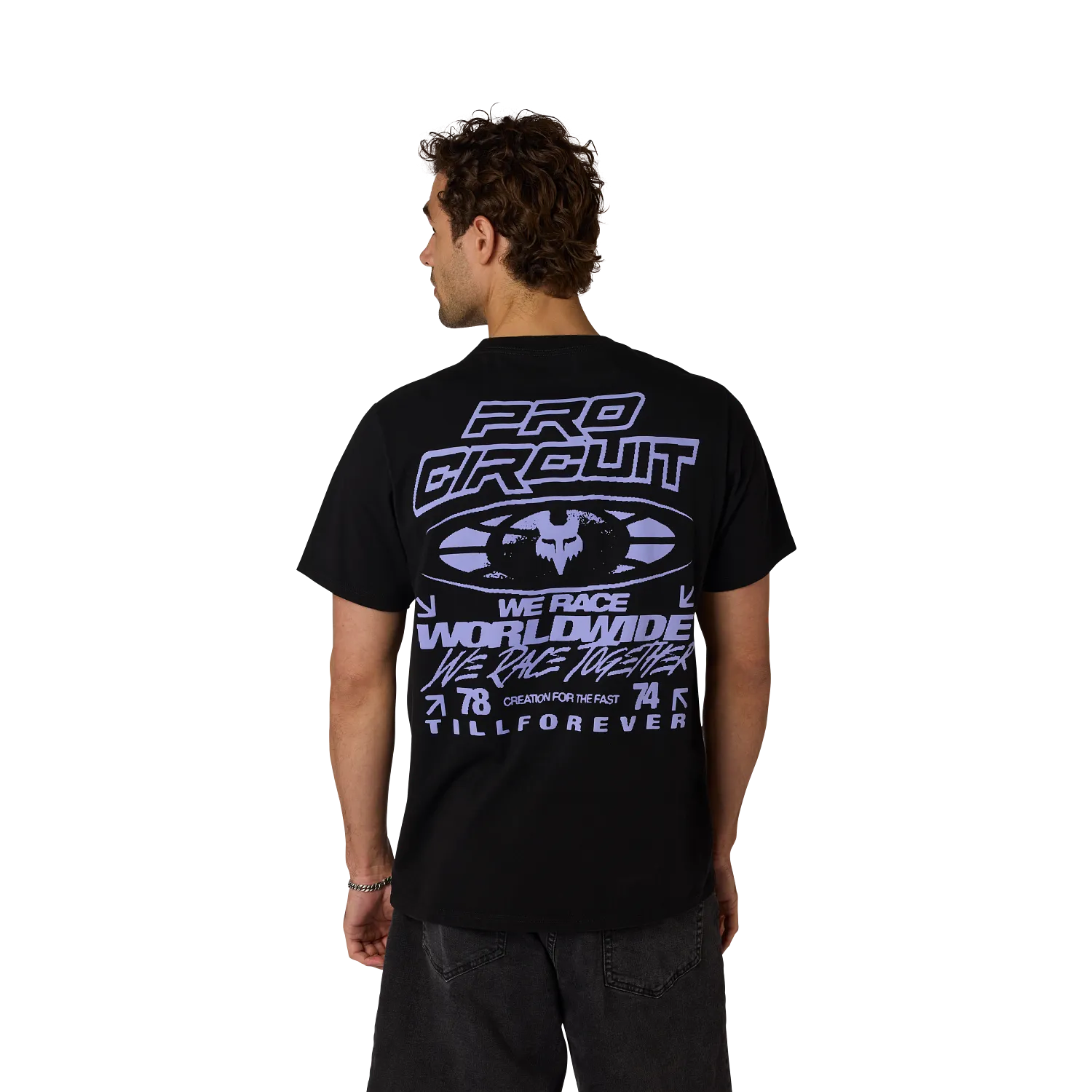 PRO CIRCUIT MIDWEIGHT SS TEE (Black) | Fox Racing