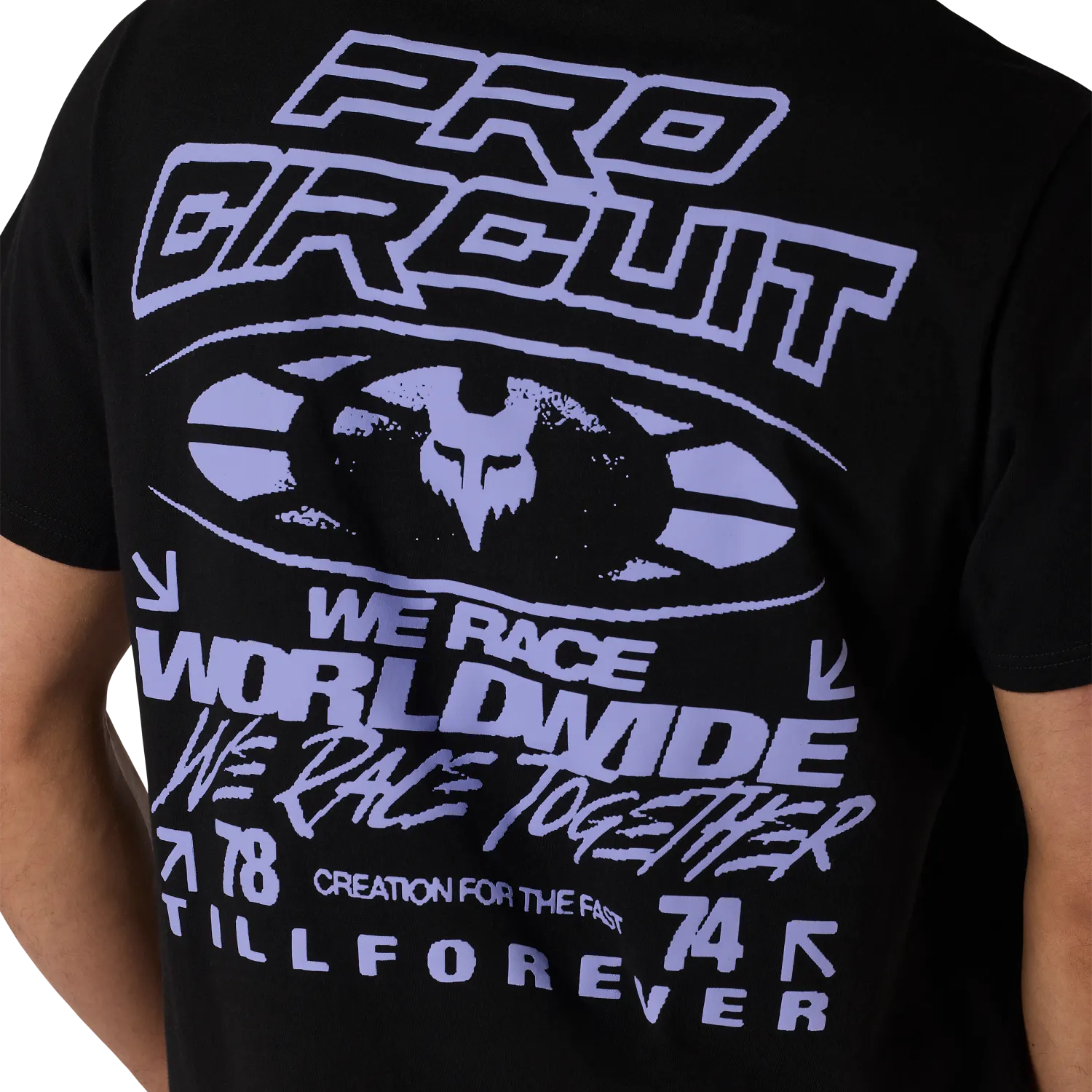 PRO CIRCUIT MIDWEIGHT SS TEE (Black) | Fox Racing