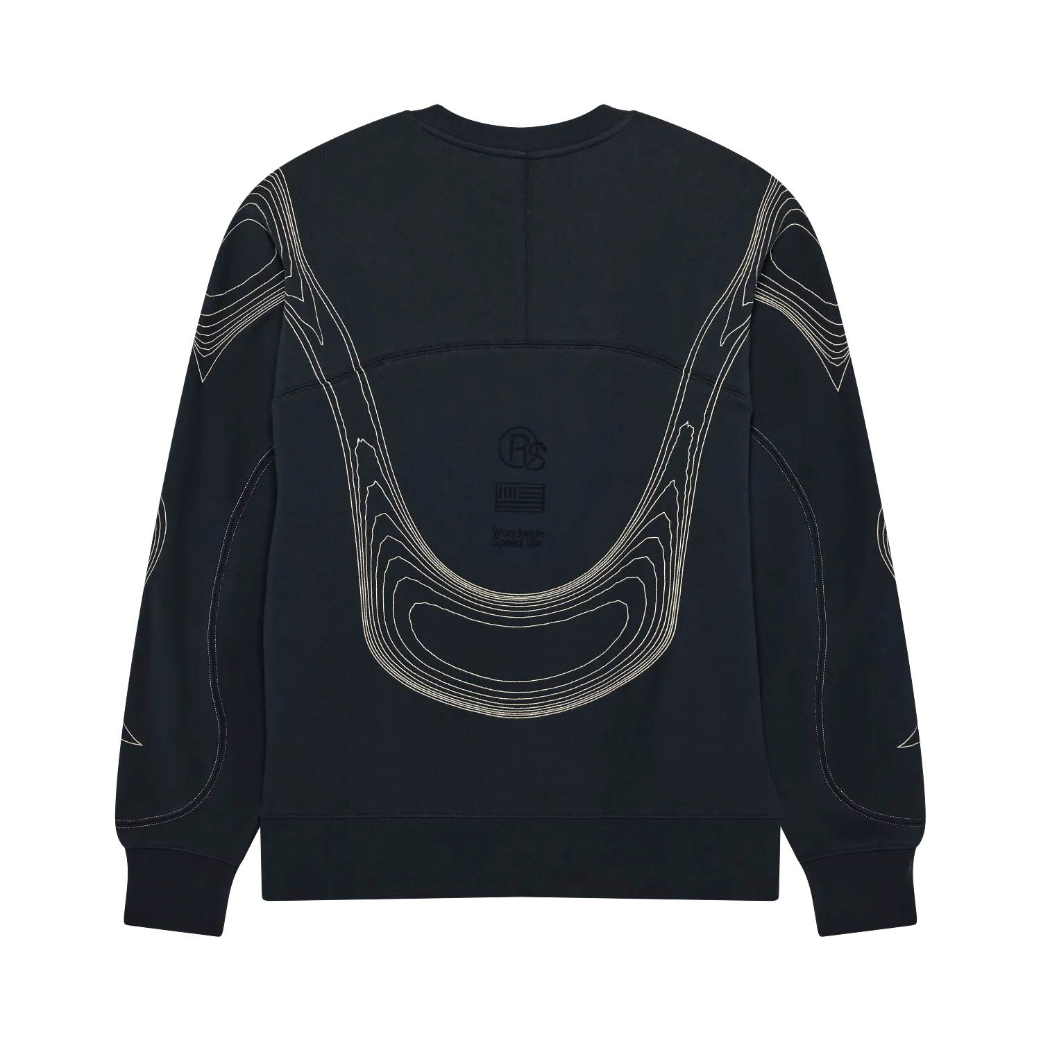 VISION FLEECE CREWNECK (Galaxy Blue) | Fox Racing