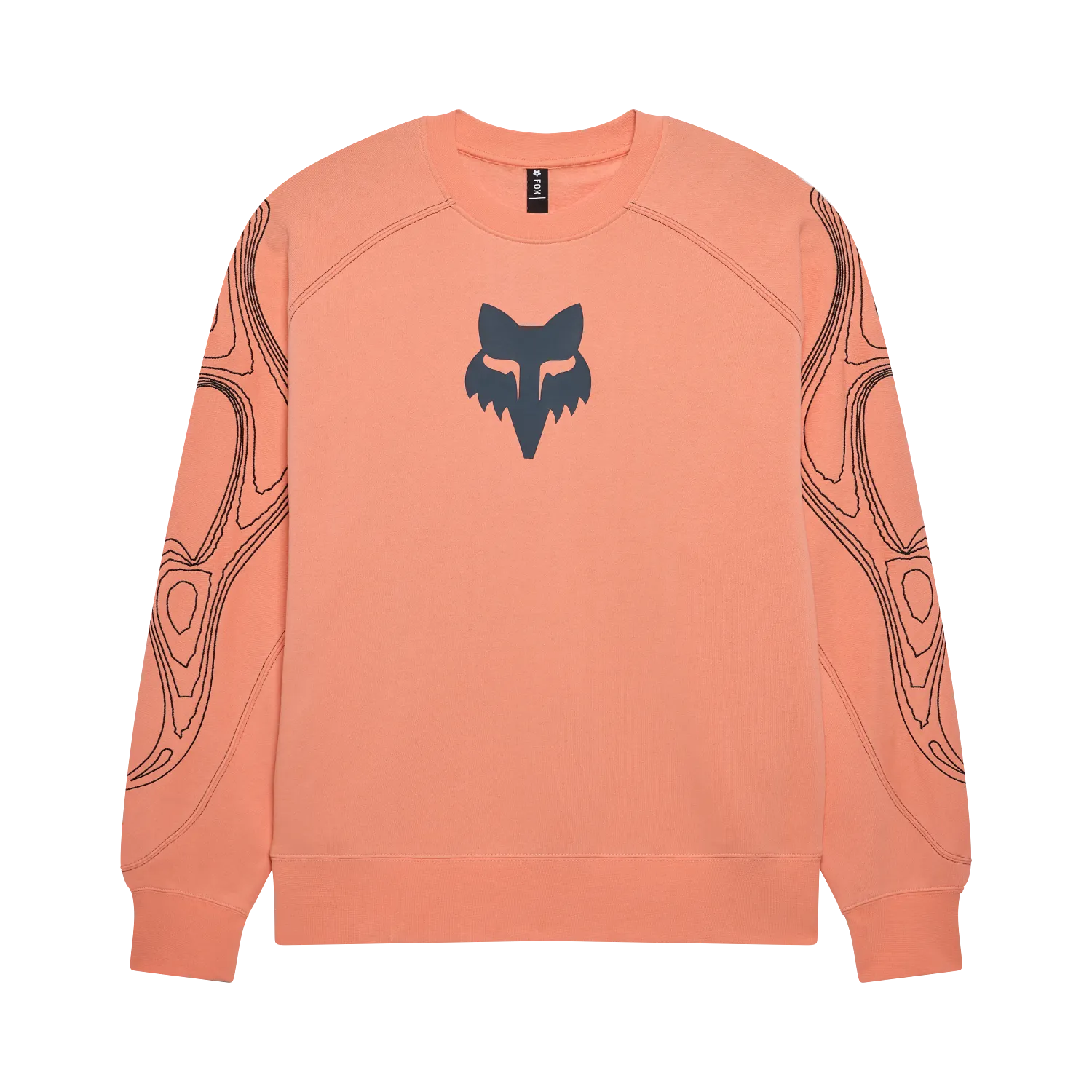 VISION FLEECE CREWNECK (Peach) | Fox Racing