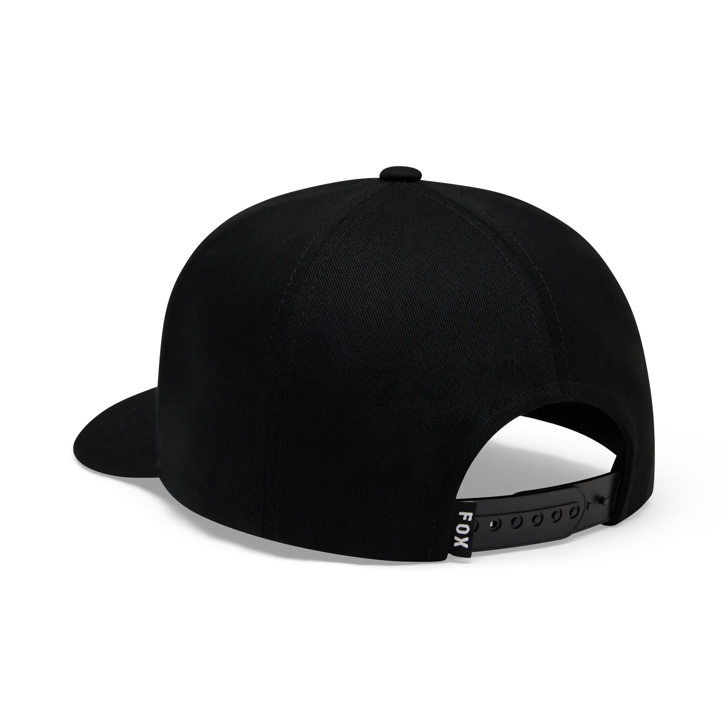 YTH ICON SNAPBACK HAT (BLK) adjustable back view showcasing high-quality material and snapback feature.