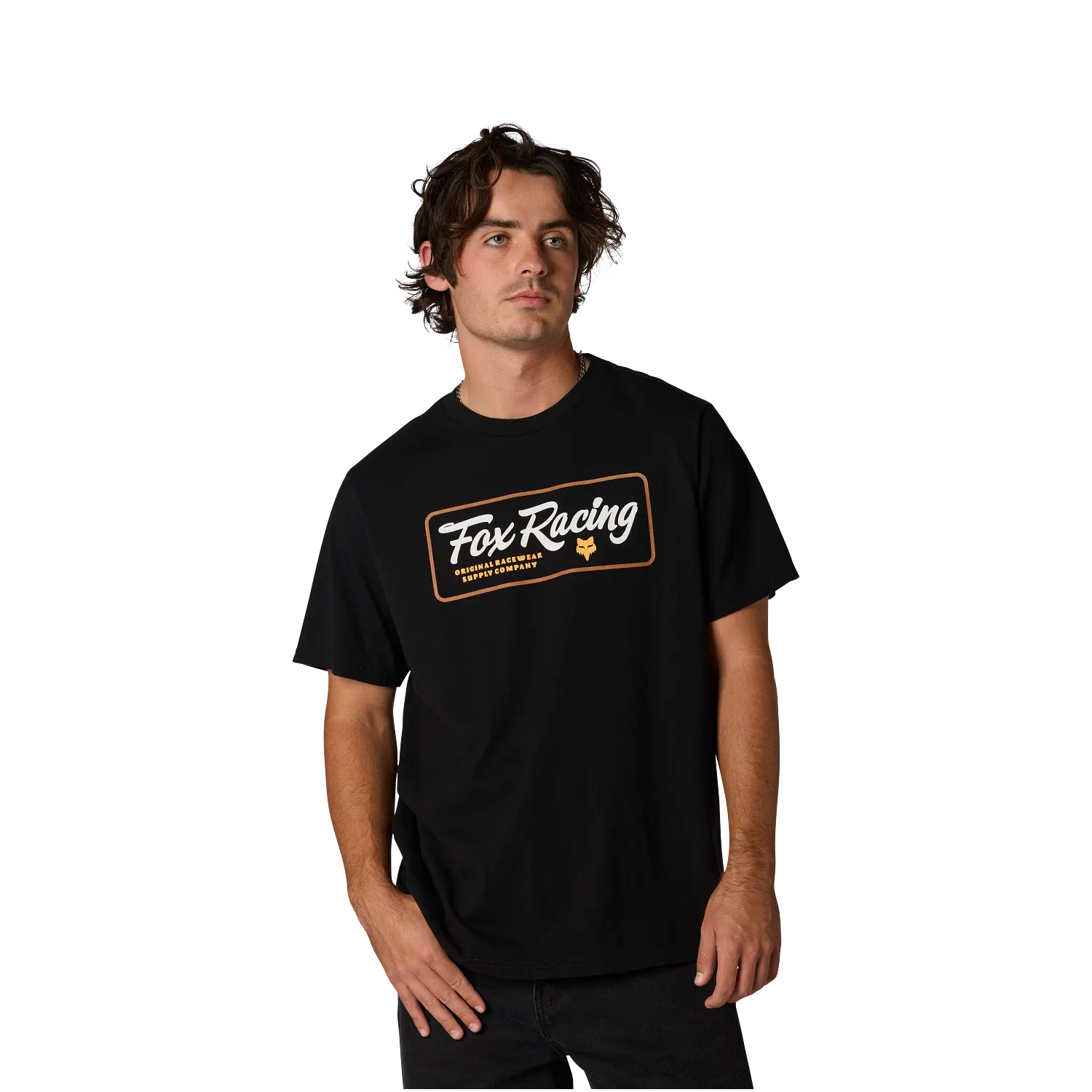 FUEL 195 ORIGINAL SS TEE (BLACK) | Fox Racing