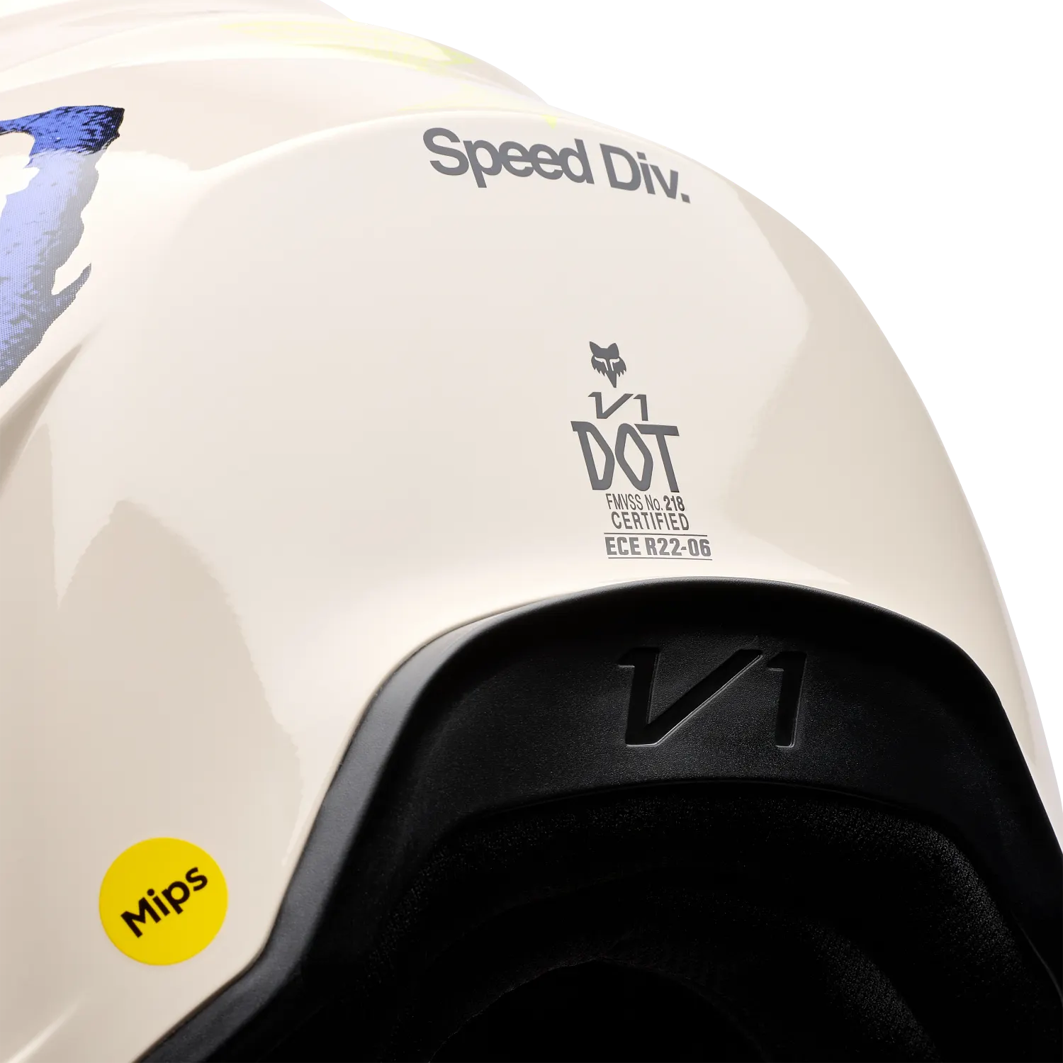 V1 AWARENESS LIMITED EDITION HELMET (Chalk) | FOX RACING