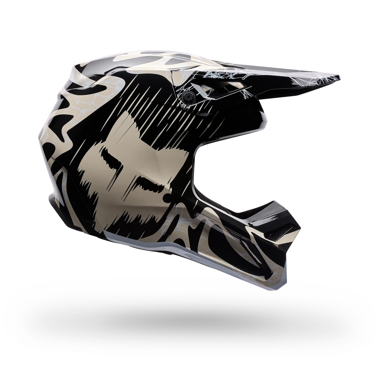 YOUTH V1 DIFFUSE SE HELMET (BLK) | FOX RACING