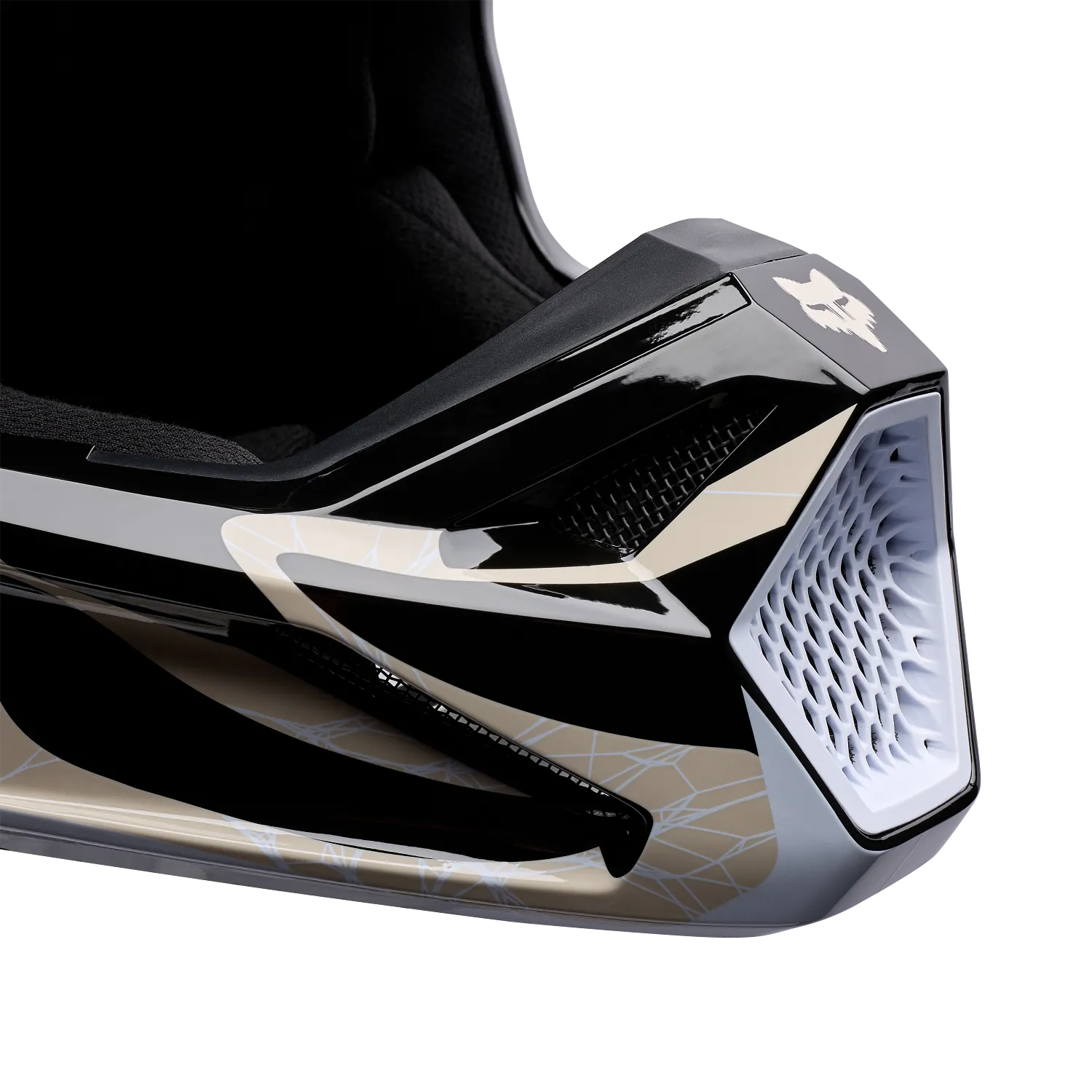 YOUTH V1 DIFFUSE SE HELMET (BLK) | FOX RACING
