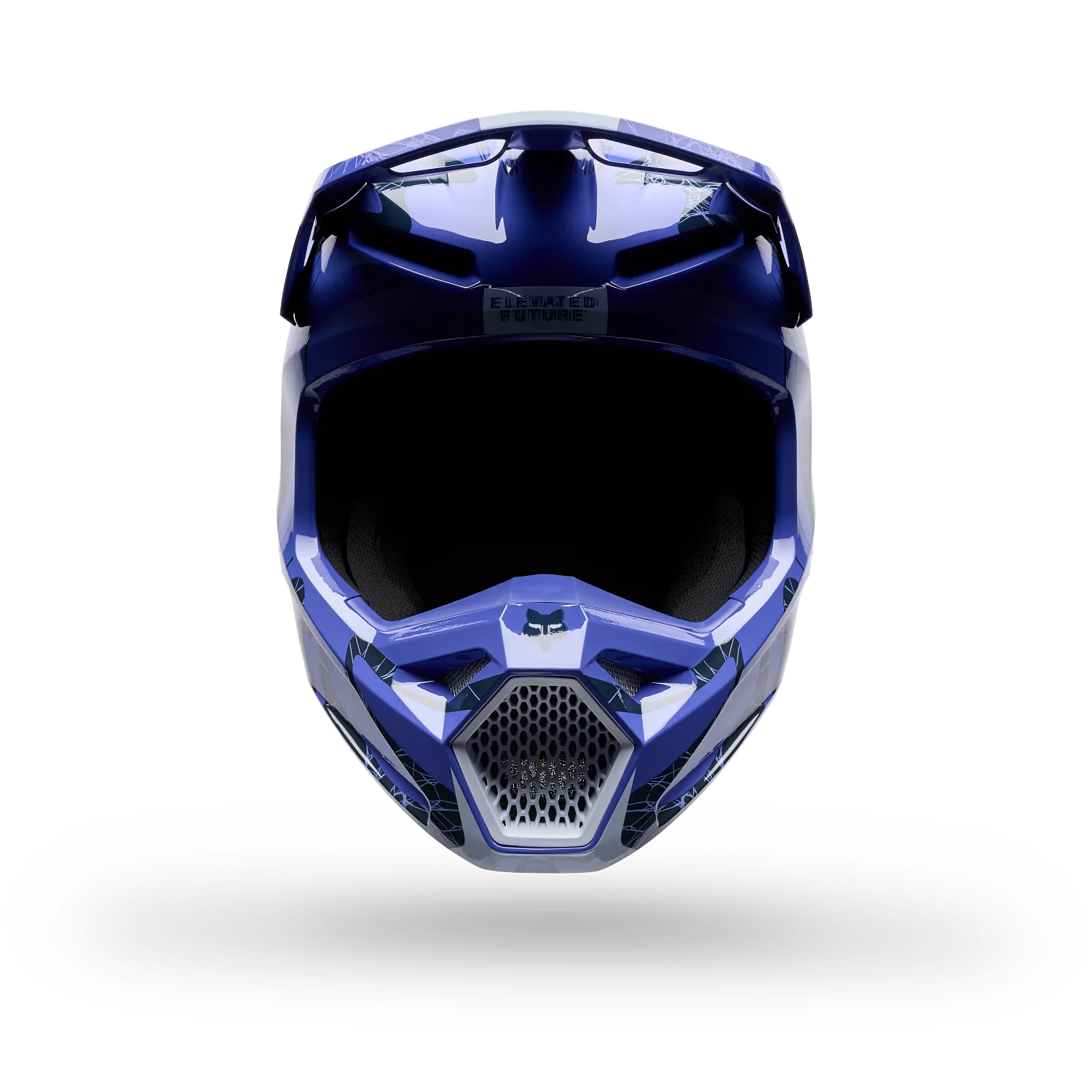 YOUTH V1 DIFFUSE SE HELMET (PUR DOVE) | FOX RACING