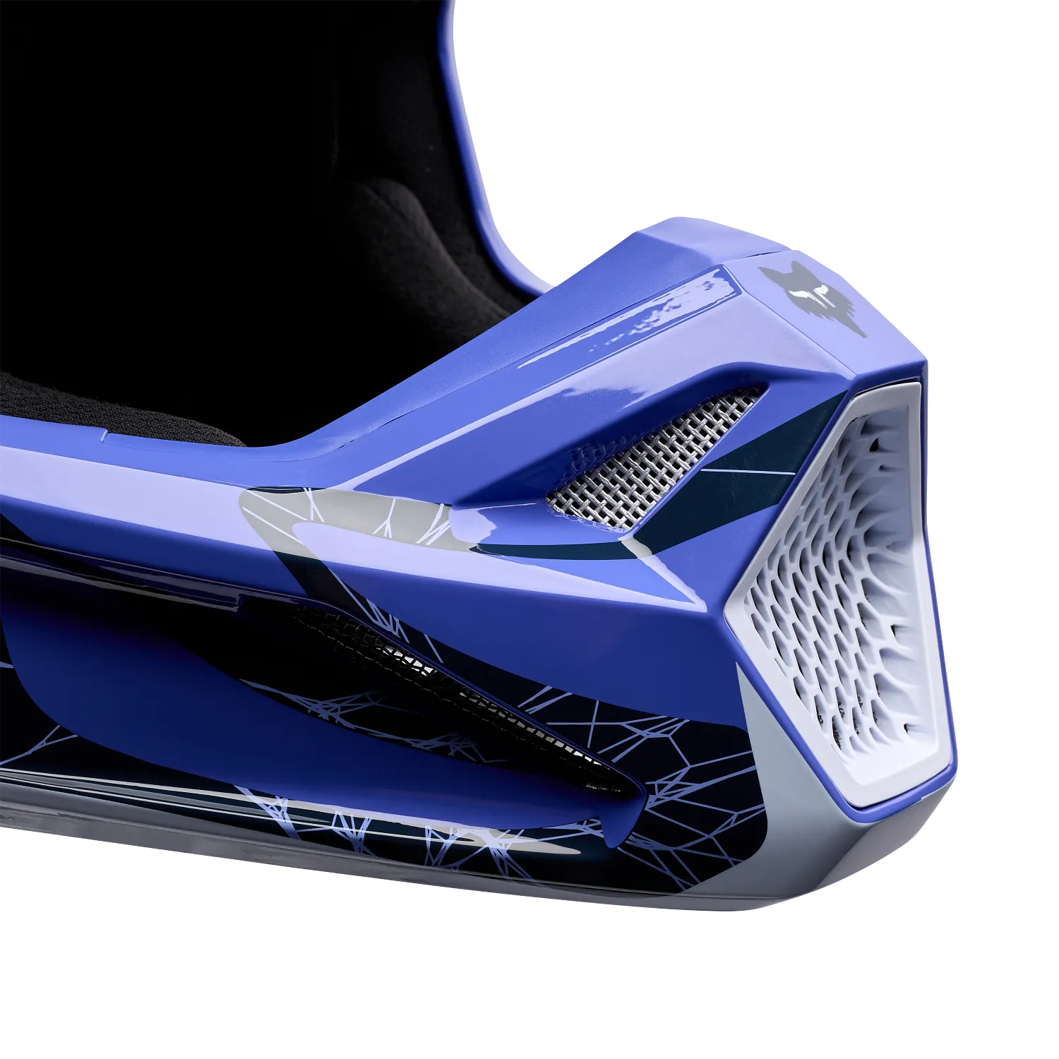 YOUTH V1 DIFFUSE SE HELMET (PUR DOVE) | FOX RACING