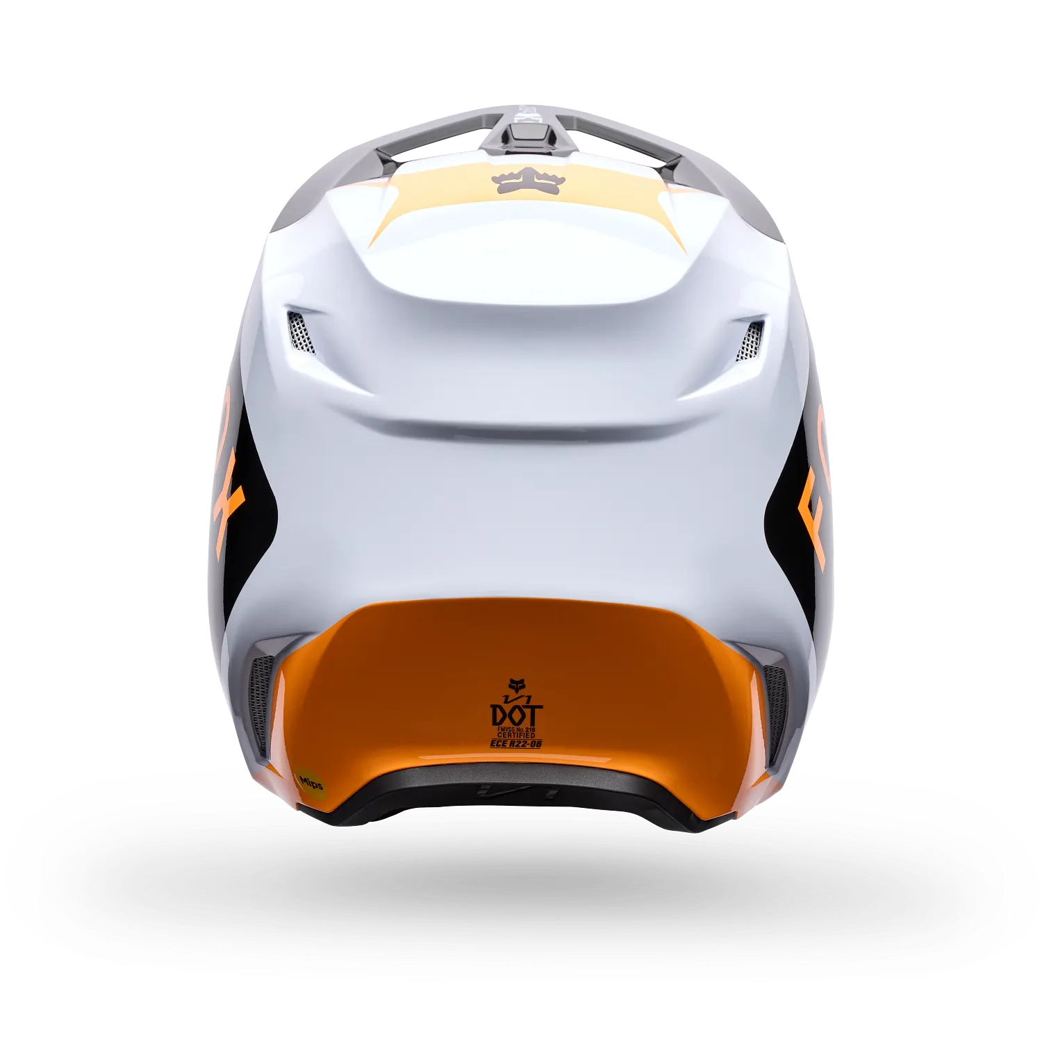 YOUTH V1 NOBLE HELMET (Blk/Wht) | Fox Racing
