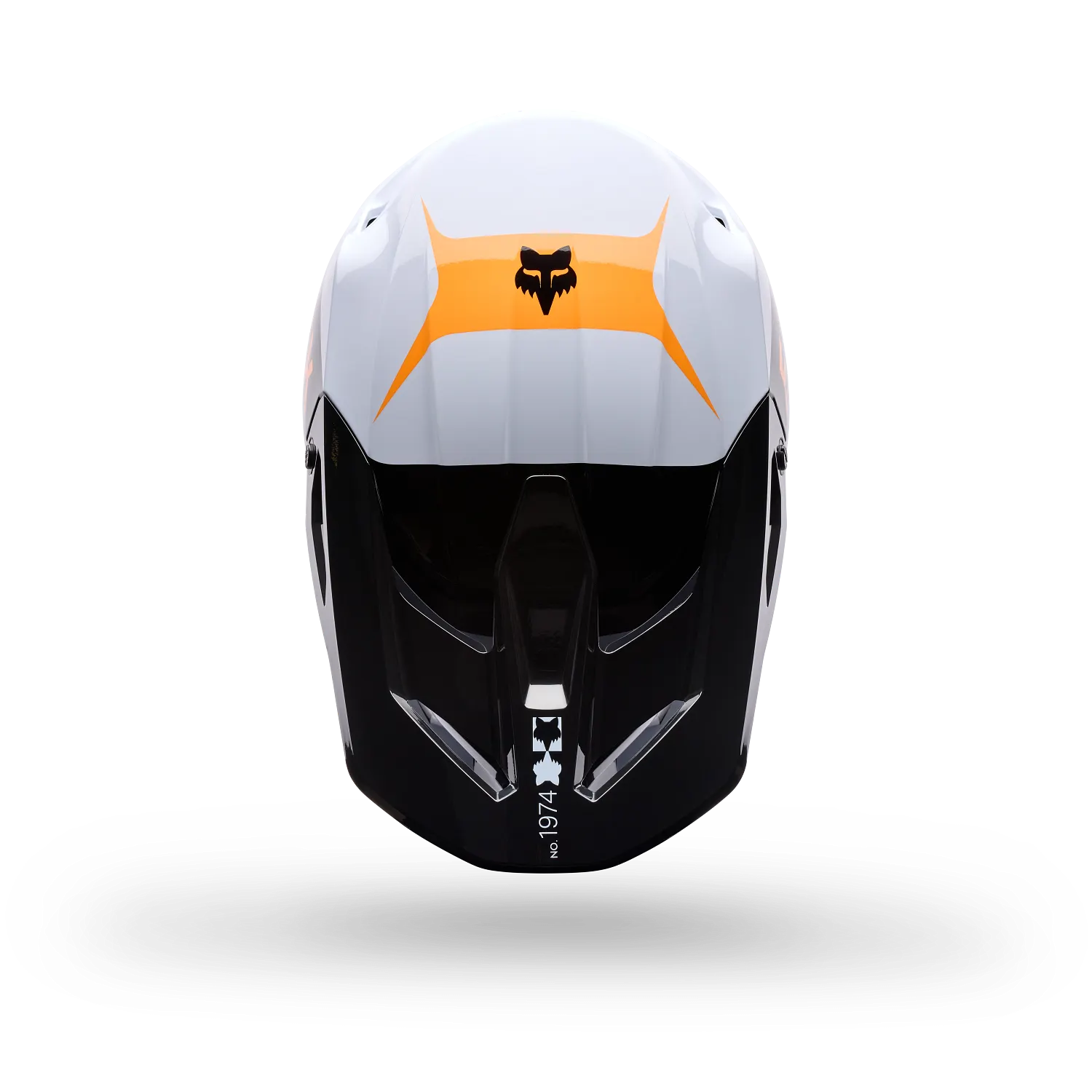 YOUTH V1 NOBLE HELMET (Blk/Wht) | Fox Racing