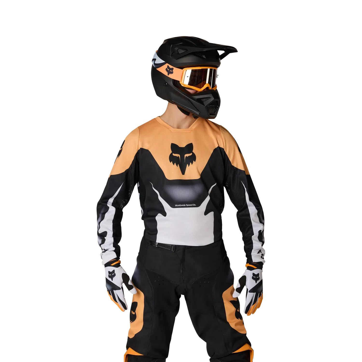 180 NOBLE JERSEY (Black/White) | Fox Racing