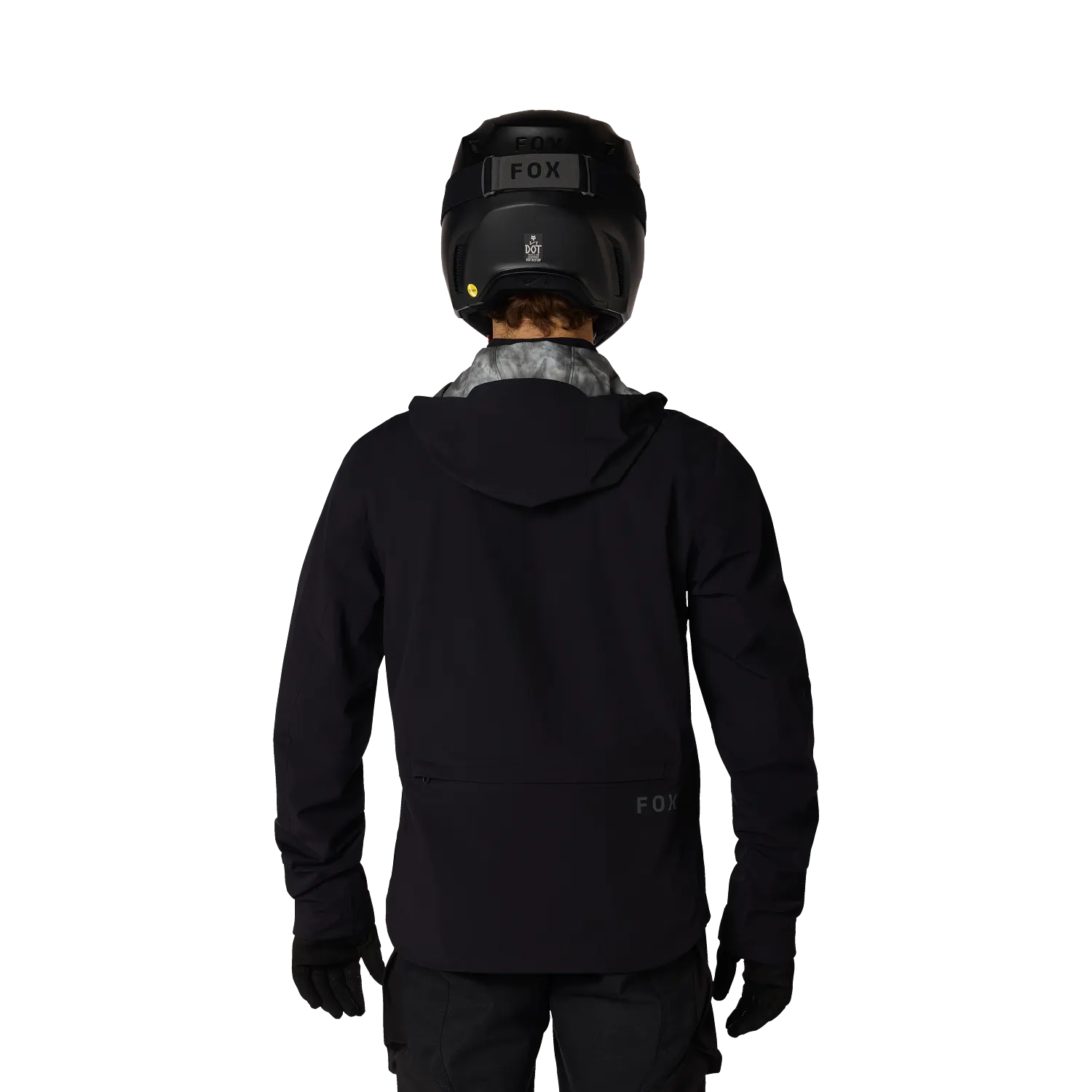 RANGER OFF ROAD PACKABLE RAIN JACKET (Black) | FOX RACING