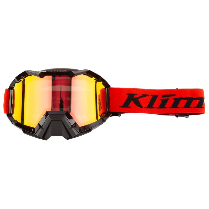 VIPER SNOW GOGGLE (EMBLEM FIERY-BLACK LIGHT SMOKE) | KLIM