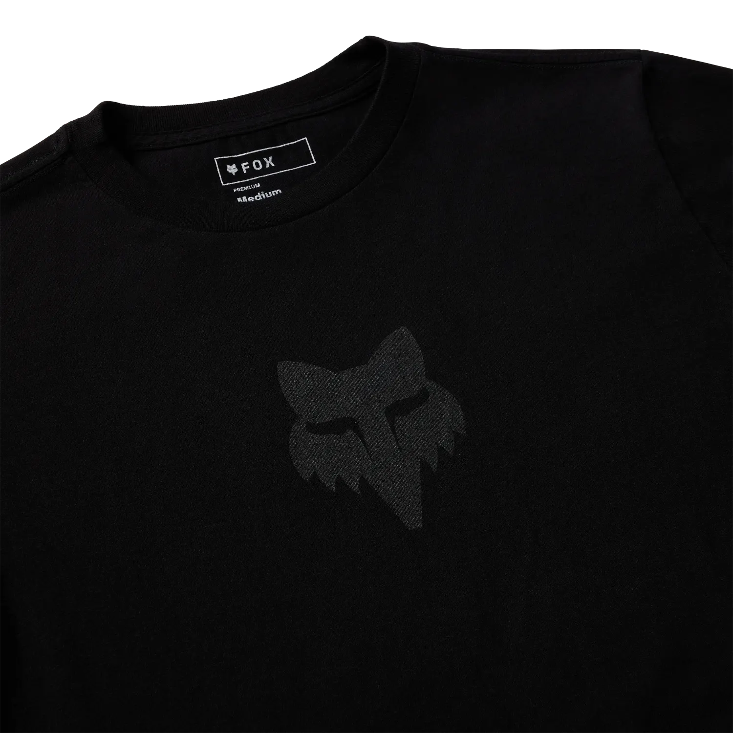 FOXHEAD 195 ORIGINAL SS TEE (BLACK/BLACK) | Fox Racing