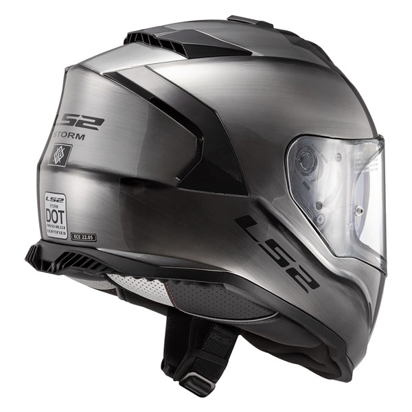 ASSAULT FULL FACE HELMET (Brushed Alloy) | LS2