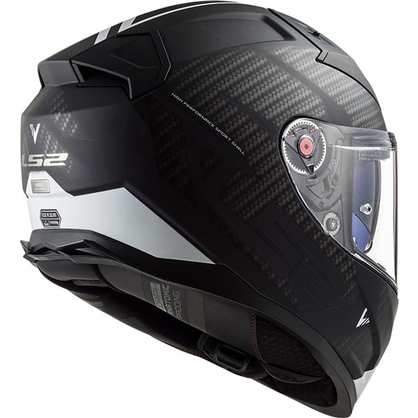 CITATION 2 FULL FACE HELMET (Splitter Black/White) | LS2