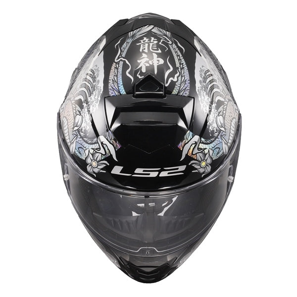ASSAULT FULL FACE HELMET (Warrior-Silver/Black) | LS2