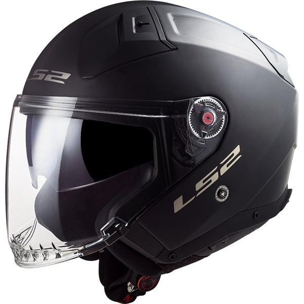 INFINITY 2 OPEN FACE HELMET (Matte Black) | LS2