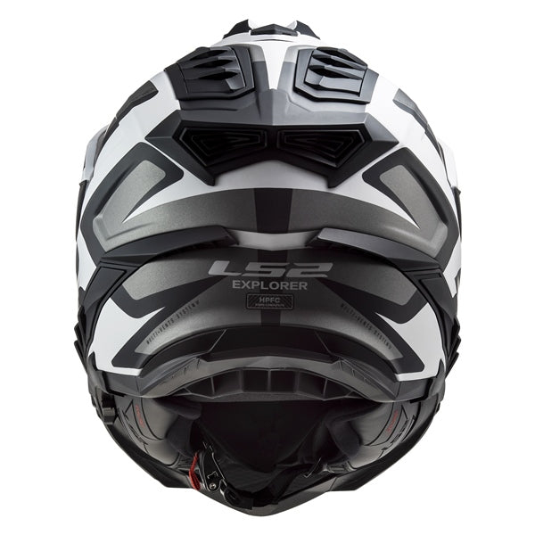 EXPLORER OFF ROAD HELMET (Matte Black/White) | LS2