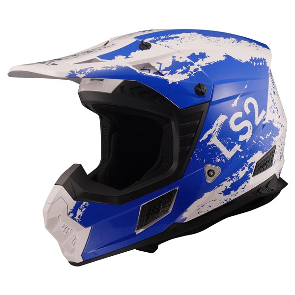 COZ OFF ROAD HELMET (Hyde Blue/White) | LS2