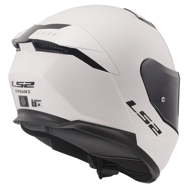 STREAM 2 FULL FACE HELMET (Glossy White) | LS2