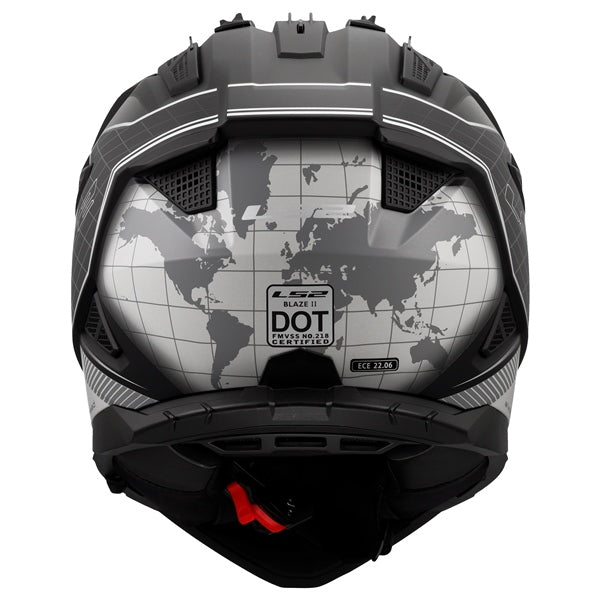 BLAZE 2 OFF ROAD HELMET (Meridian Black/Grey) | LS2