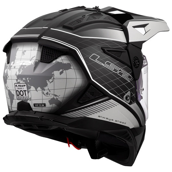 BLAZE 2 OFF ROAD HELMET (Meridian Black/Grey) | LS2