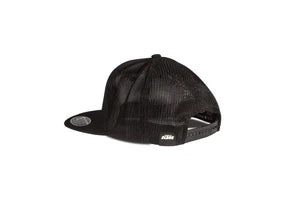 LOGO TRUCKER CAP BLACK