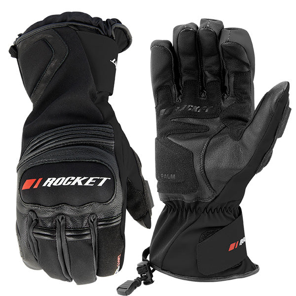 WHISTLER WATER PROOF TEXTILE GLOVE (Black) | Joe Rocket