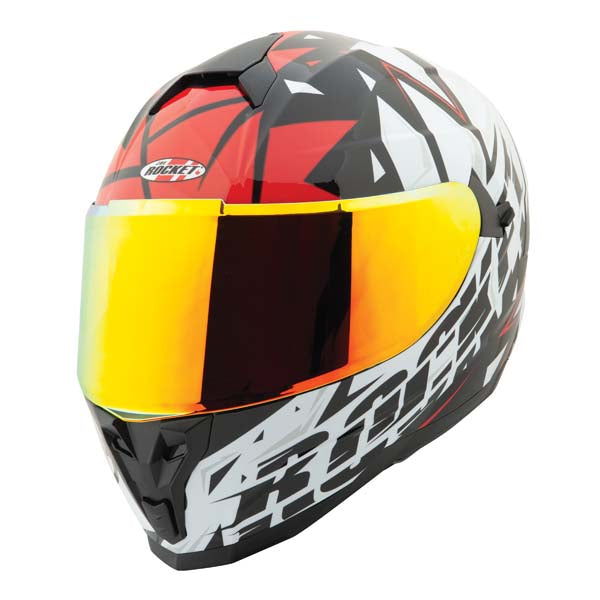 RKT 200-SERIES FULL FACE HELMET (White) | Joe Rocket