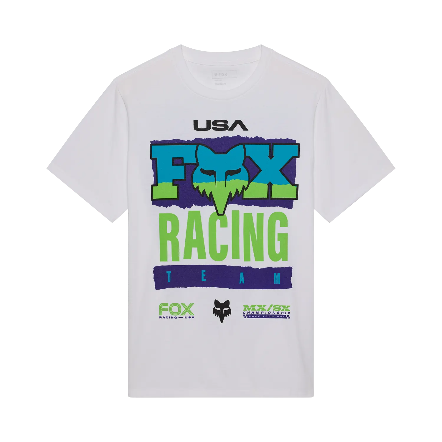 HARDCORE 195 ORIGINAL SS TEE (White) | Fox Racing