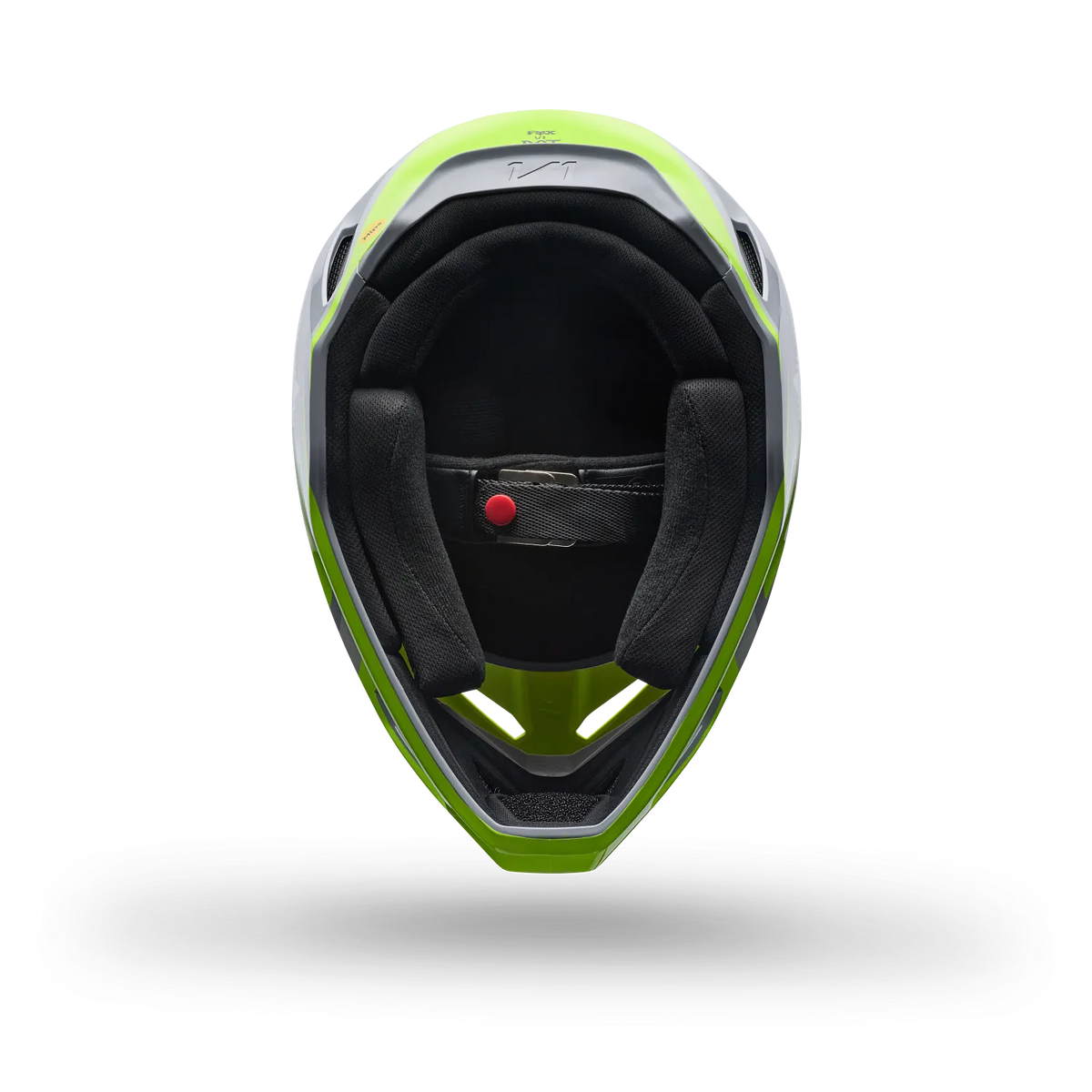 YOUTH V1 FRAME HELMET (GREY/YELLOW) | FOX RACING