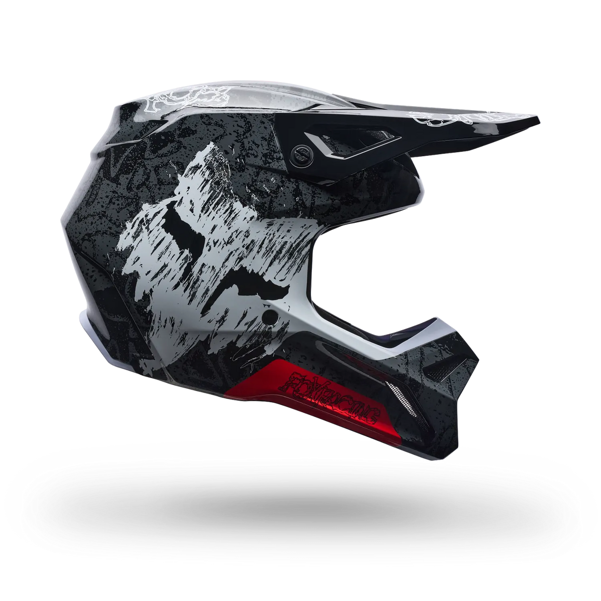 YOUTH V1 ABYSS HELMET (BLACK) | Fox Racing
