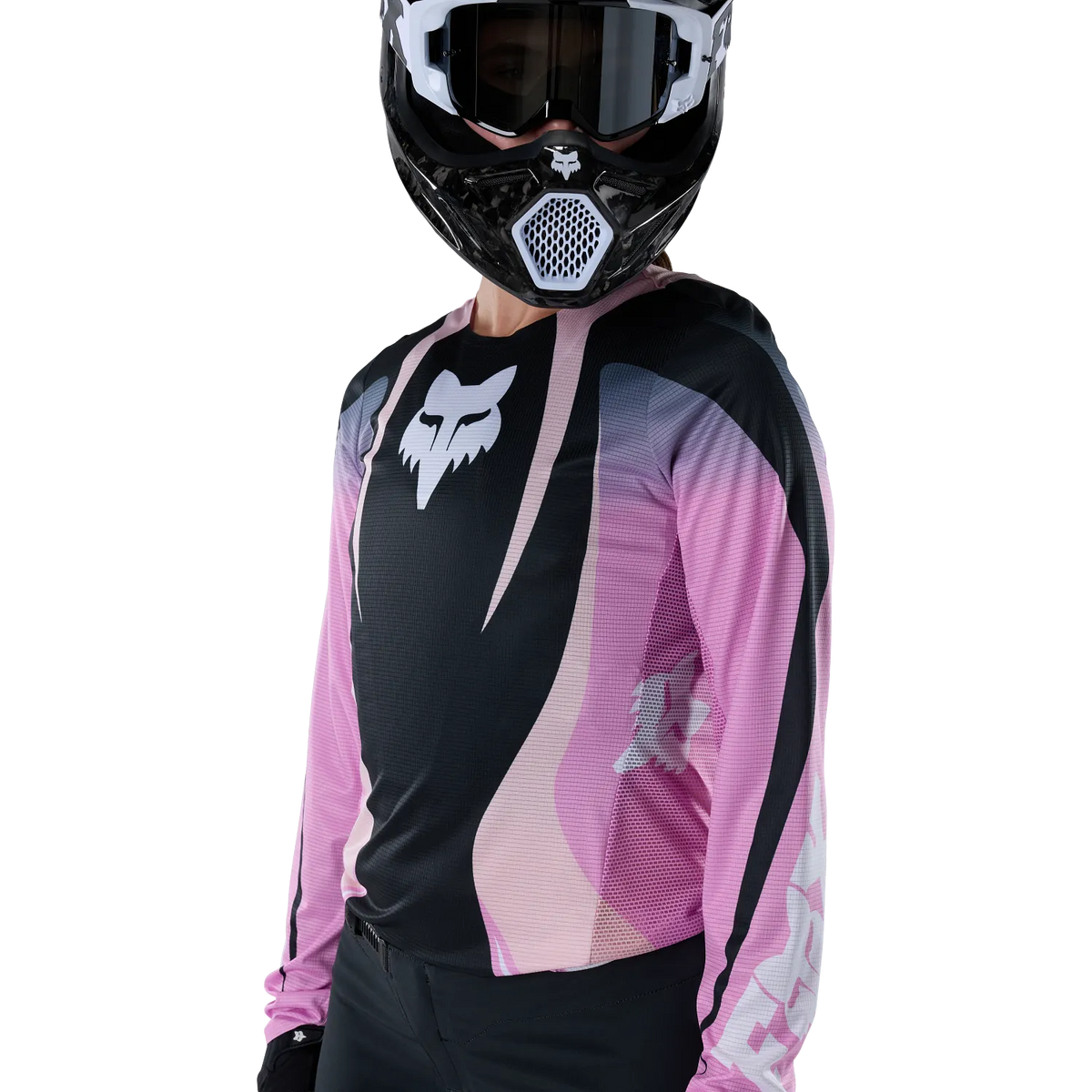 WOMENS FLEXAIR THORN JERSEY (BLACK/PINK) | Fox Racing
