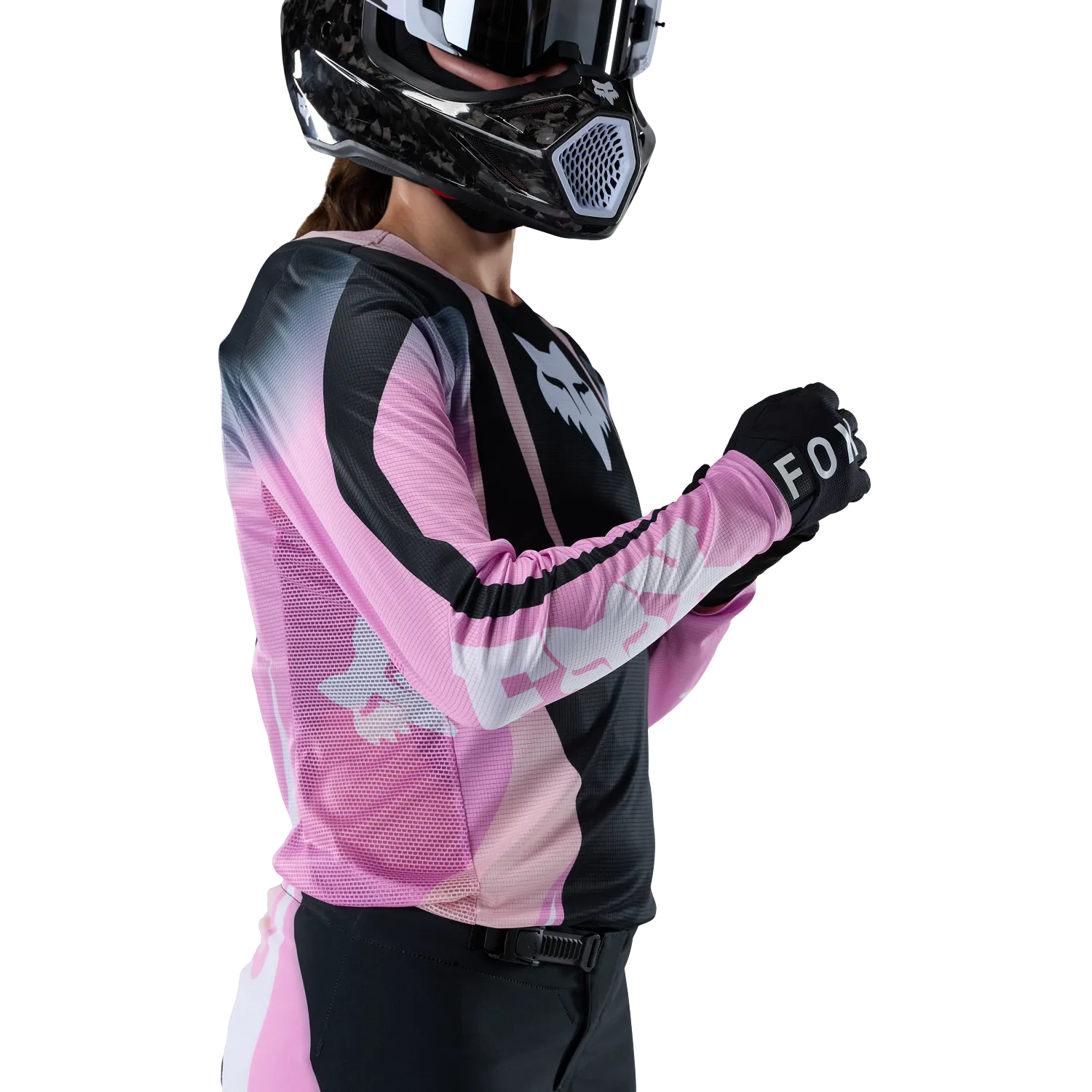 WOMENS FLEXAIR THORN JERSEY (BLACK/PINK) | Fox Racing