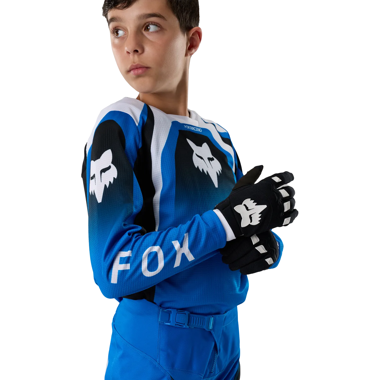 YOUTH 180 FRAME JERSEY (BLUE) | Fox Racing