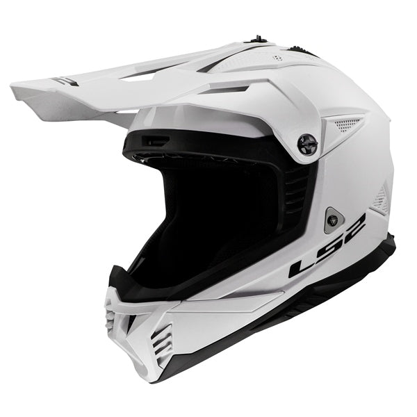 GATE 2 OFF ROAD HELMET (Glossy White) | LS2