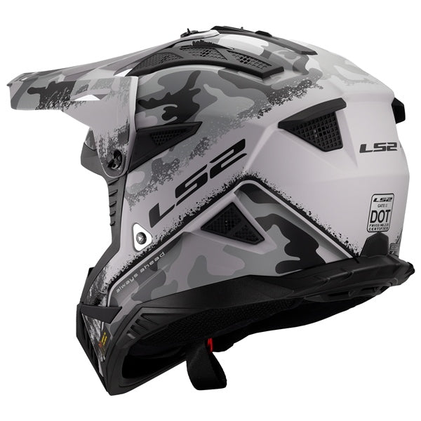GATE 2 OFF ROAD HELMET (Carbine Tonal Grey/Black) | LS2