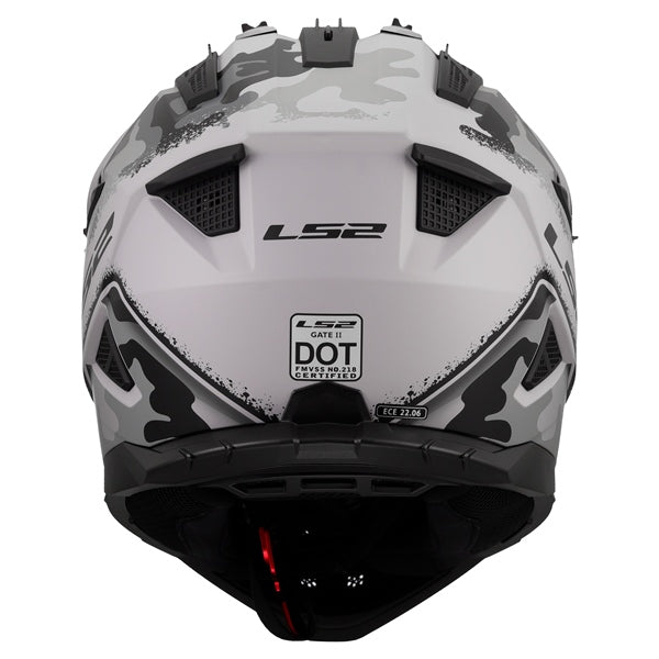 GATE 2 OFF ROAD HELMET (Carbine Tonal Grey/Black) | LS2