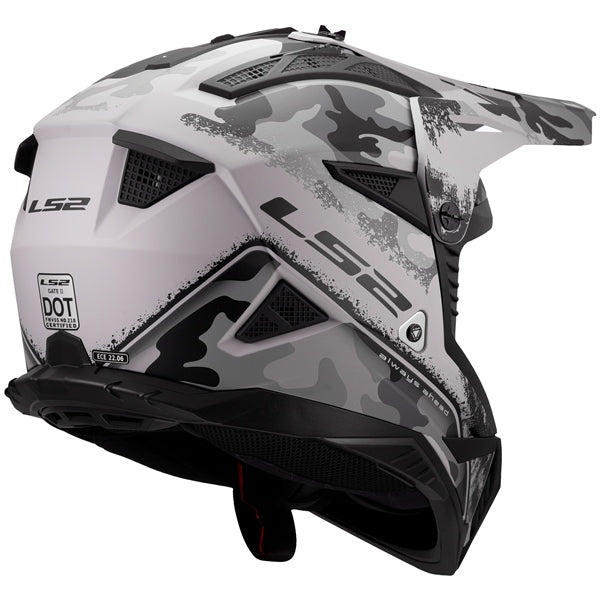 GATE 2 OFF ROAD HELMET (Carbine Tonal Grey/Black) | LS2
