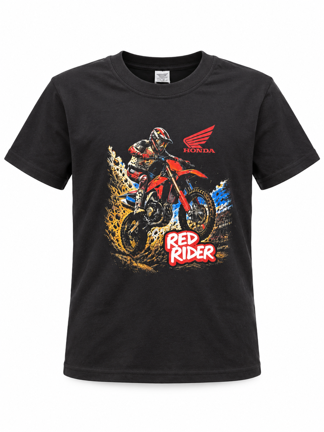 YOUTH T-SHIRT (BLACK) | HONDA