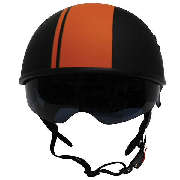 ADULT ZOAN Z-5 HALF HELMET (Matte Orange) |Gamax