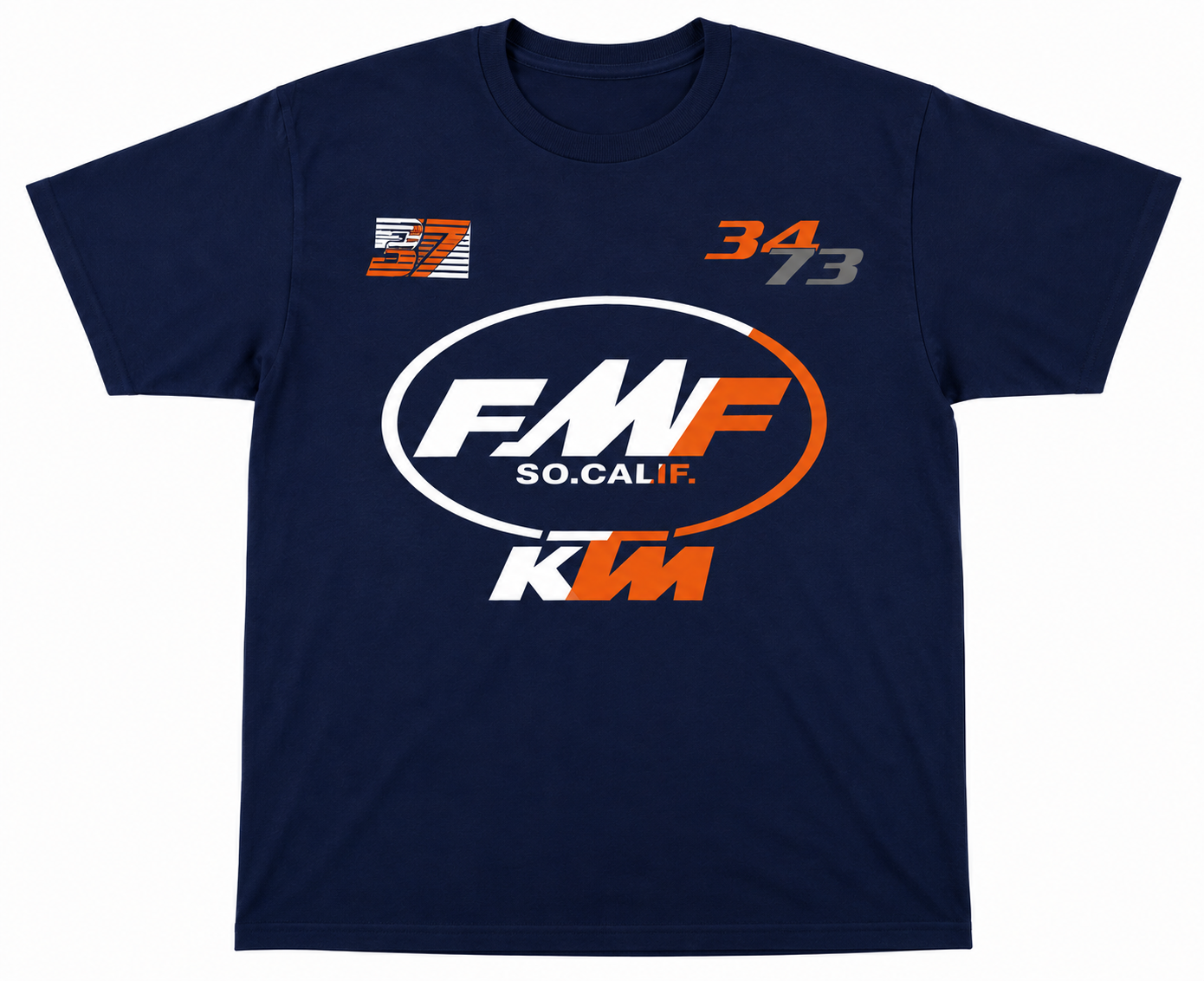 SINCE 34/73 KTM FMF T-SHIRT (NAVY) | KTM