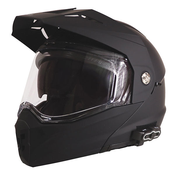 MD74 BLUETOOTH MODULAR HELMET (Matte Black) | GMAX
