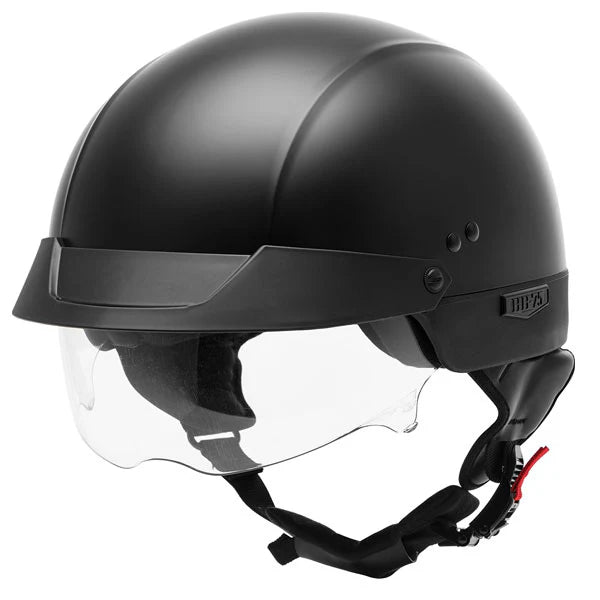HH-75 SOLID HALF HELMET (Matte Black) | GMAX
