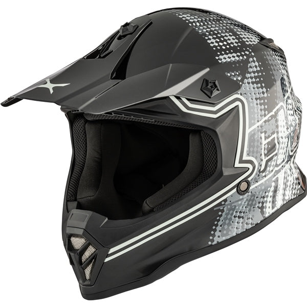 TX019Y YOUTH OFF ROAD HELMET (Gleam Gloss Black) | CKX